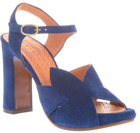 Chie Mihara Ross Sandal in Blue | Lyst