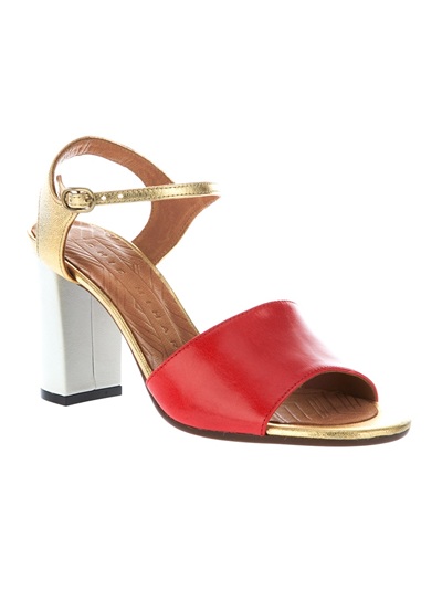 Chie Mihara Paigi Sandal in Red | Lyst