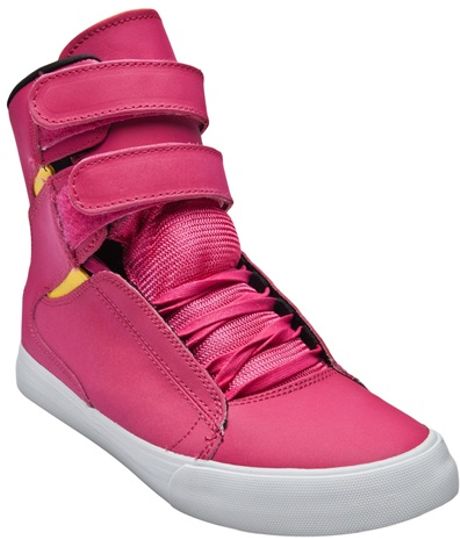 Supra Society Sneaker in Pink for Men (magenta) | Lyst