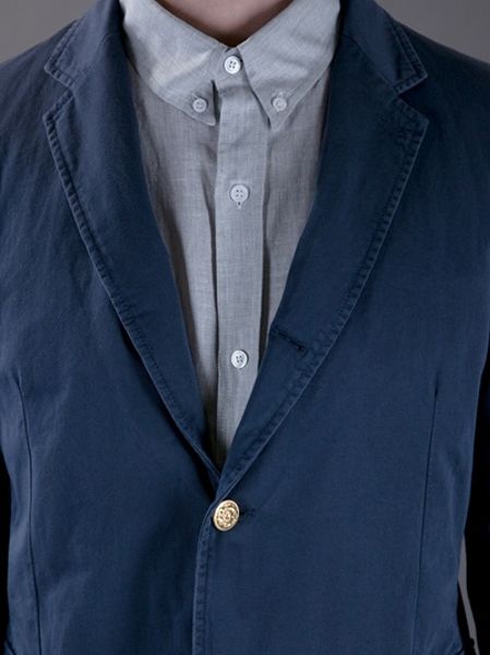 Band Of Outsiders Classic Blazer in Blue for Men | Lyst