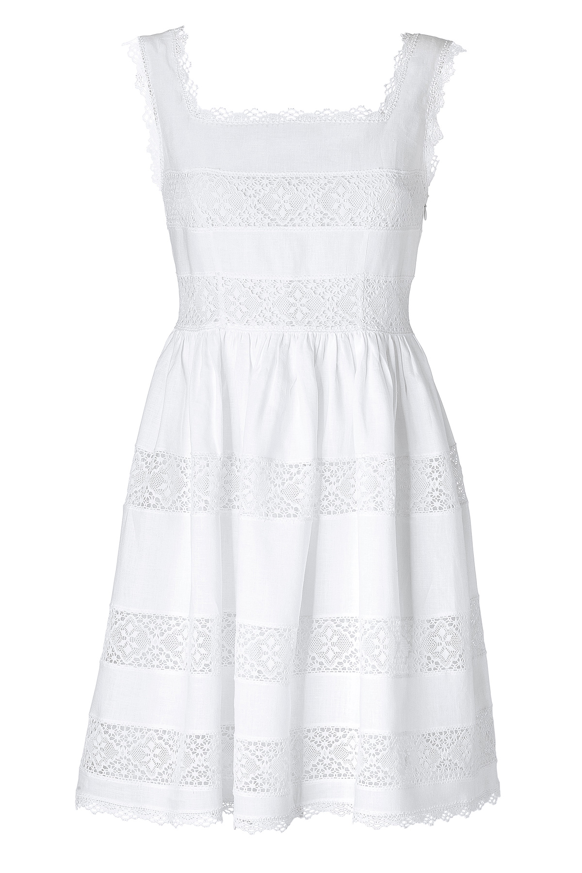 Image of white dresses cotton