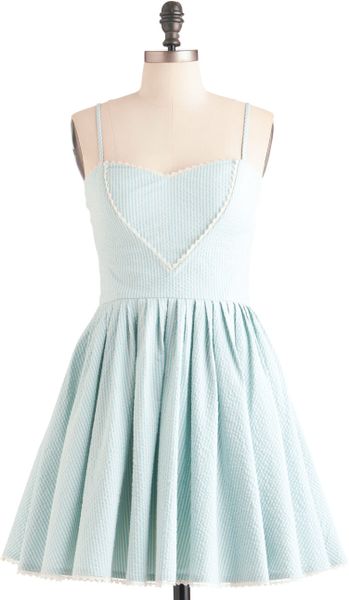 Modcloth Betsey Johnson By The Beautiful Sea Dress in Blue (sea) | Lyst