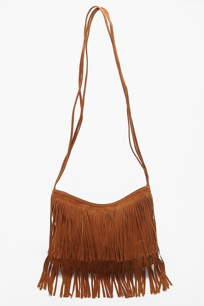 Lyst Nasty Gal Sienna Fringe Bag In Brown Gallery Women S Fringed Bags