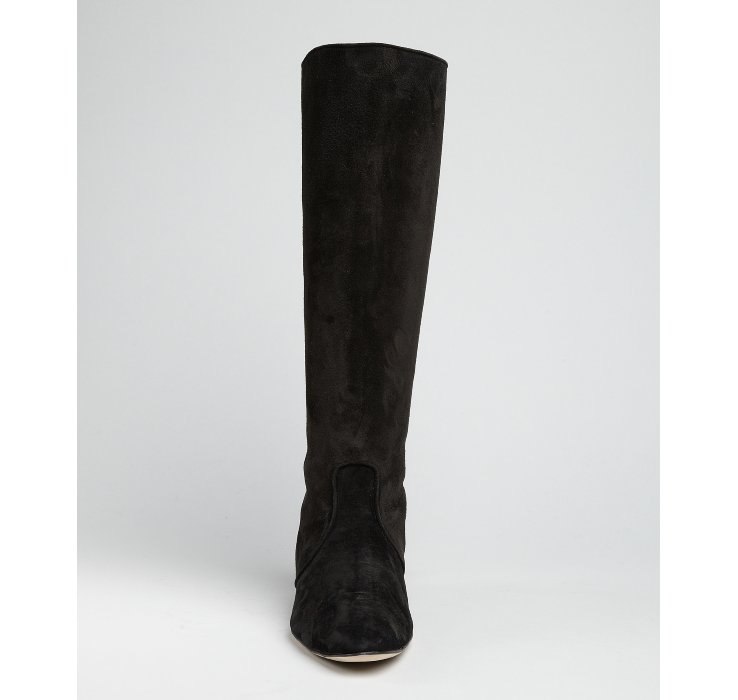 manolo blahnik flat boots