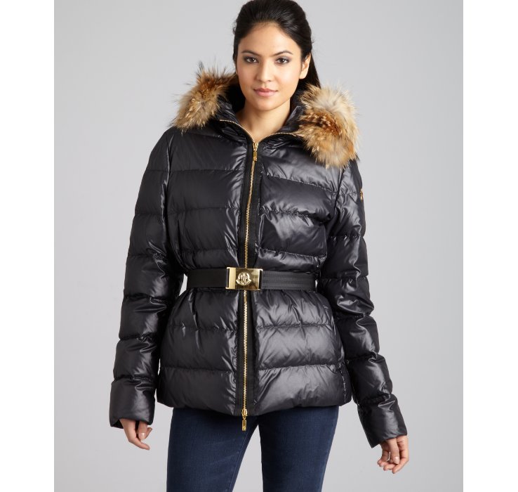 moncler down jacket with fur hood