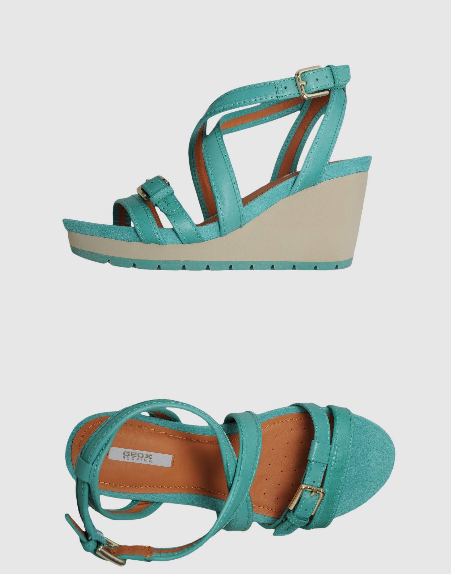 Geox Wedges in Blue (turquoise) | Lyst