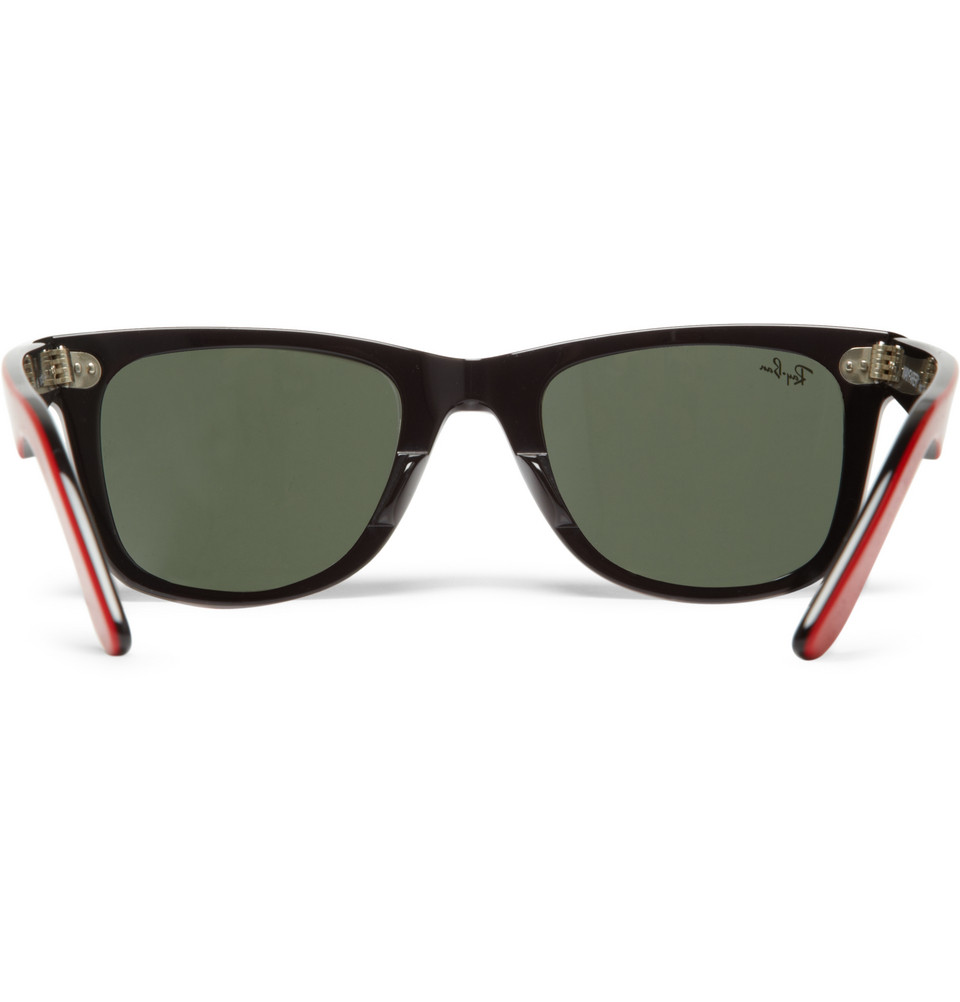 Lyst - Ray-Ban Original Wayfarer Sunglasses in Red for Men