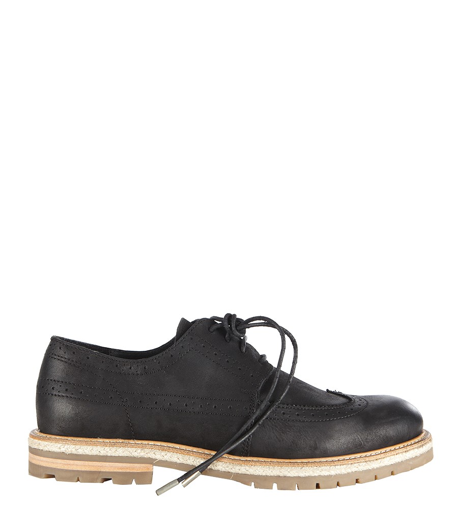 Allsaints Carve Shoe in Black for Men (washed black) | Lyst