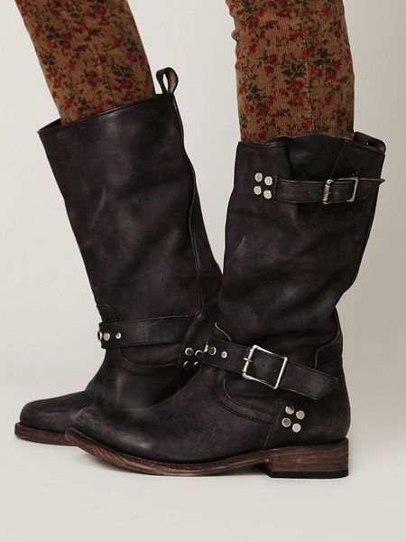 Free People Desert Valley Boot in Black | Lyst