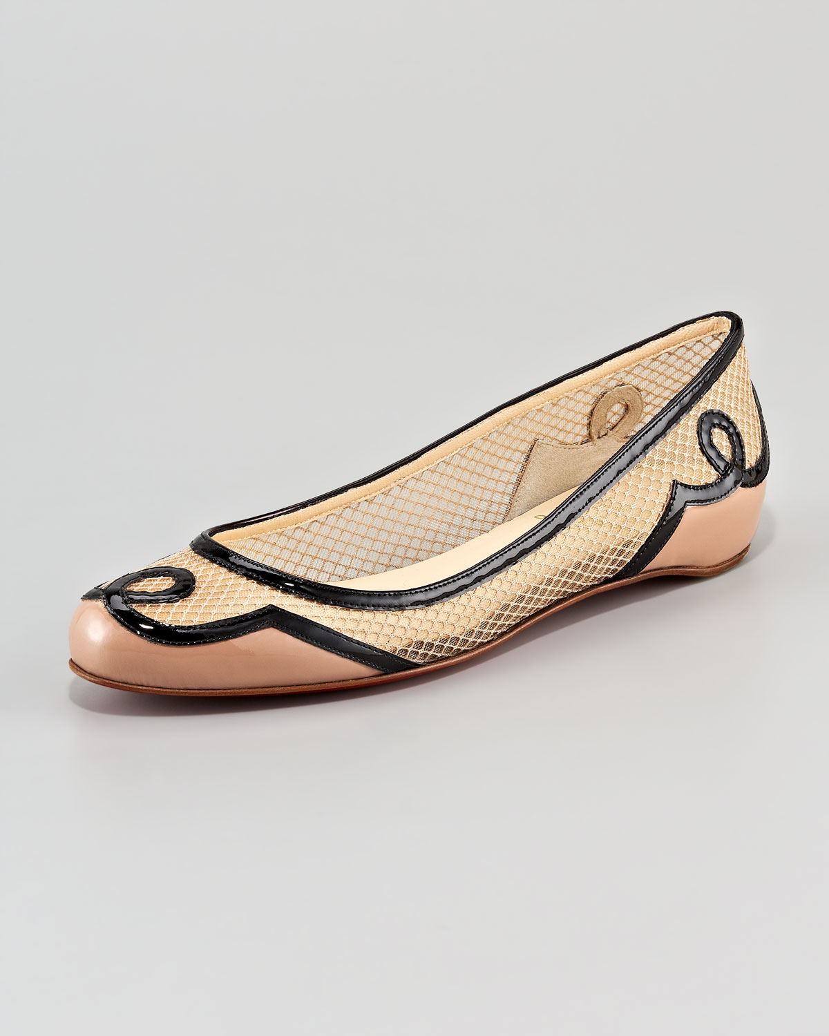christian louboutin round-toe d\u0026#39;Orsay flats | Boulder Poetry Tribe