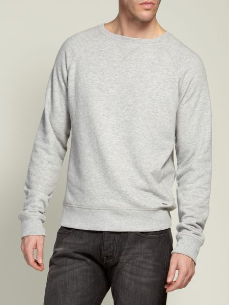 Farrell Mens Crew Neck Sweatshirt in Gray for Men (grey) | Lyst