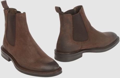 John Bakery Ankle Boots in Brown for Men (camel) | Lyst