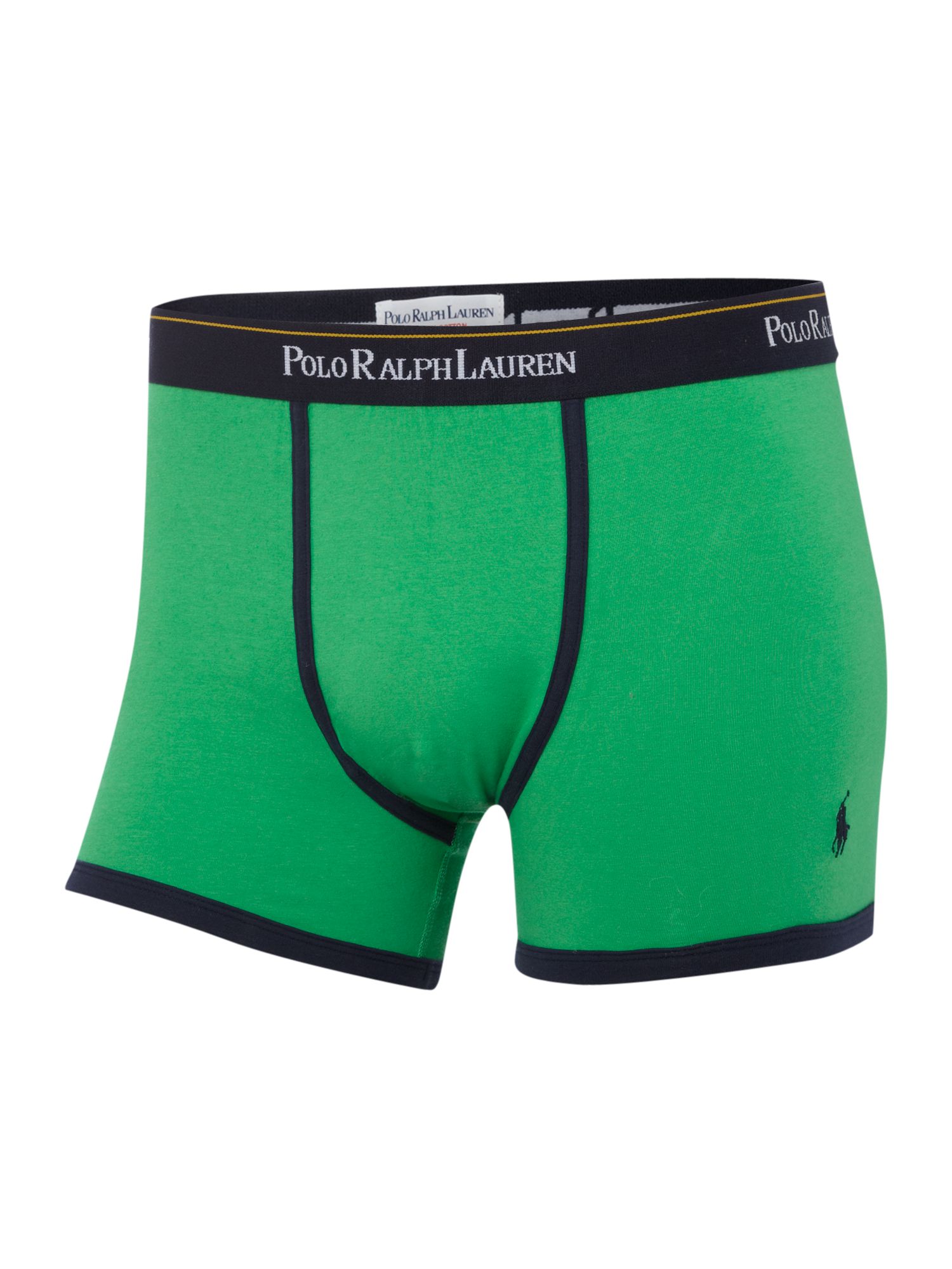 Polo Ralph Lauren Contrast Underwear Trunk in Green for Men | Lyst