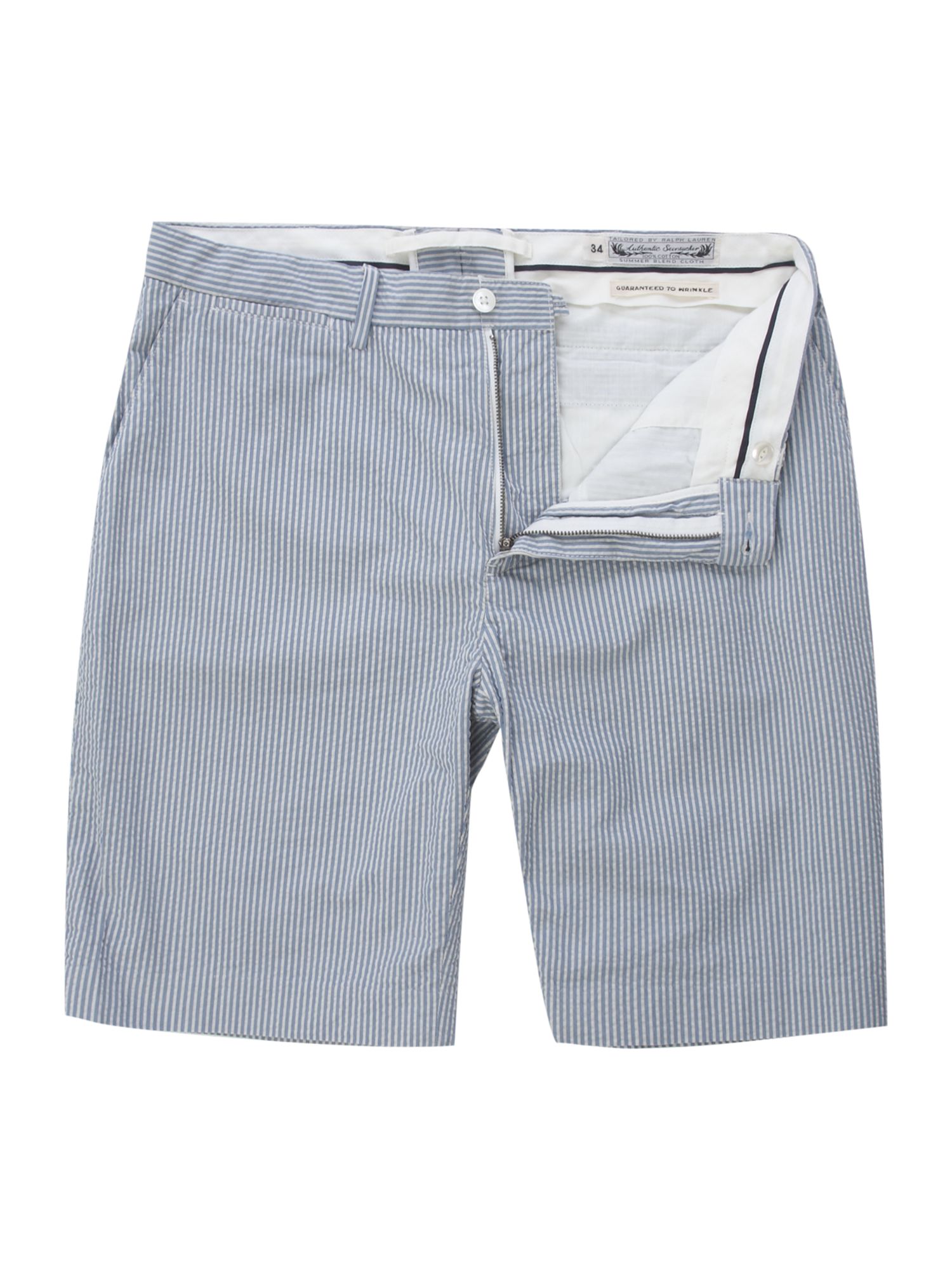 Polo Ralph Lauren Seersucker Shorts in Blue for Men (light blue) | Lyst