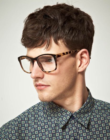 Asos Clubmaster Glasses With Clear Lens | www.tapdance.org