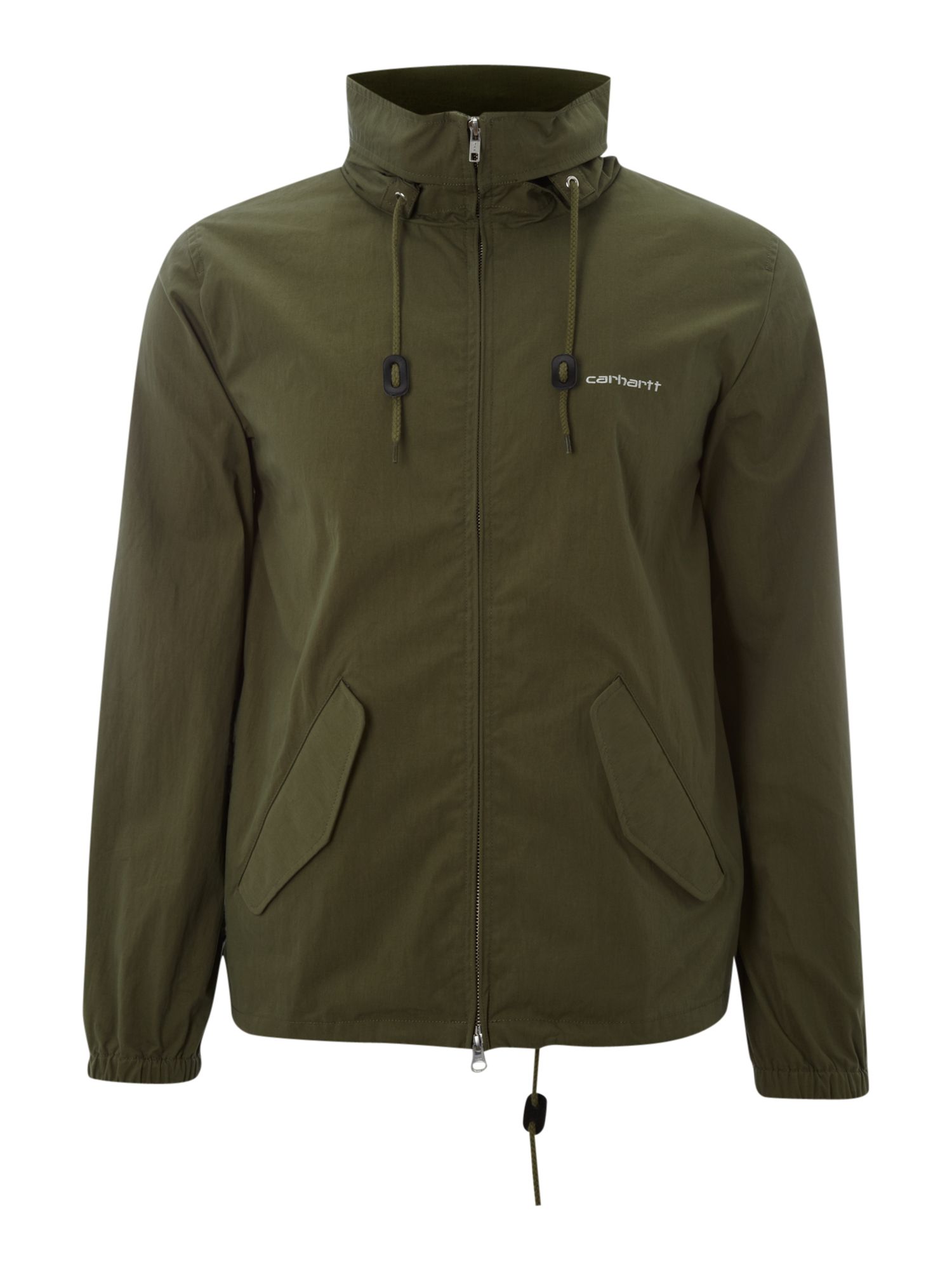 Carhartt Hooded Jacket in Green for Men | Lyst