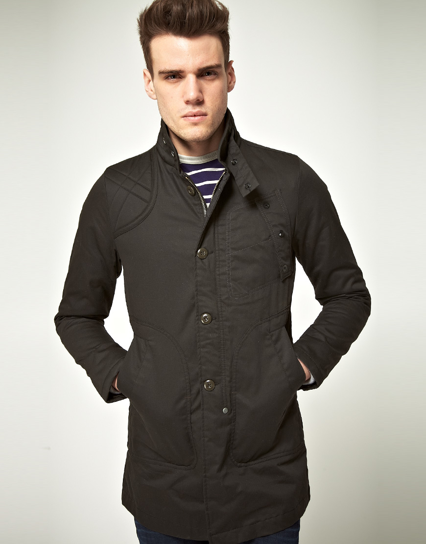 Lyst - G-Star Raw G Star Twelve Gauage Trench Coat in Gray for Men