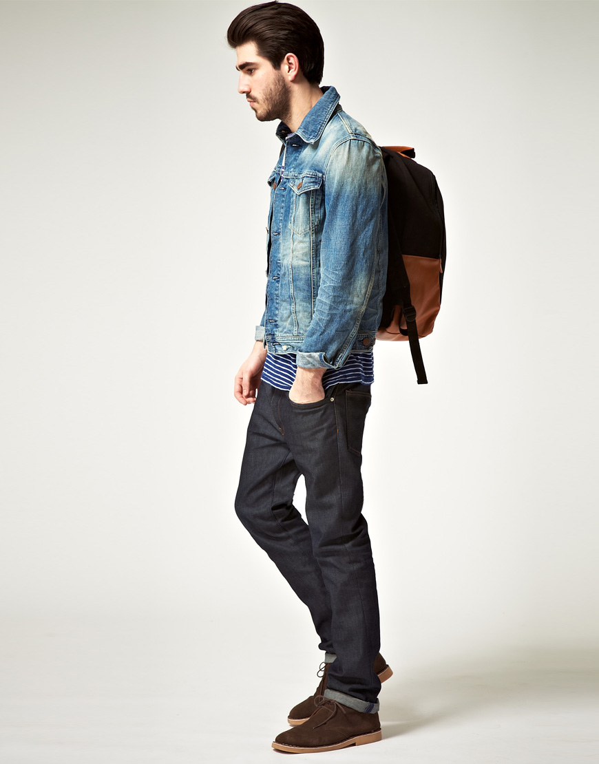 Lyst - Pepe jeans Pepe Jeans Heritage Alvord 3 Year Wash Denim Jacket ...