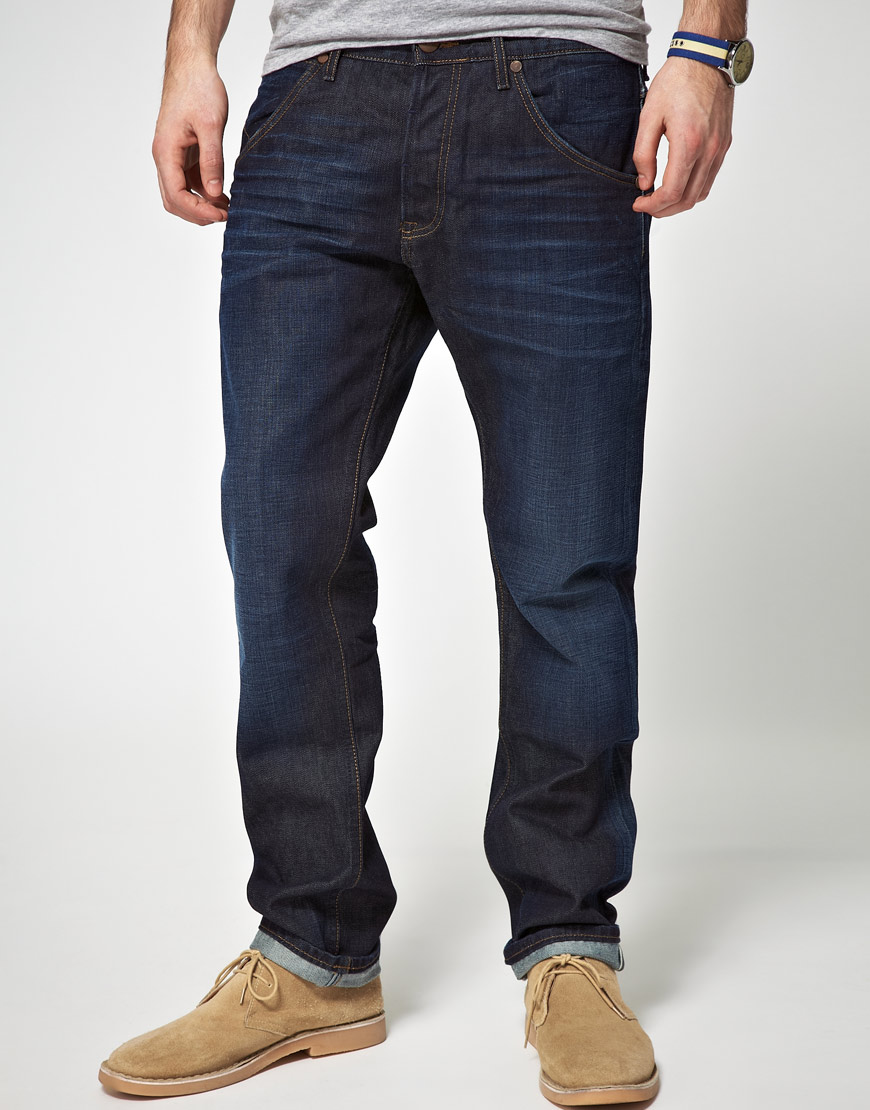 Lyst - Wrangler Wrangler Anti Fit Ben Tapered Jeans in Blue for Men