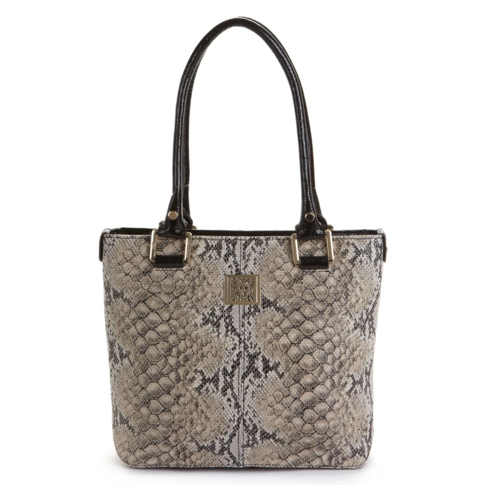 Anne Klein Perfect Tote Small Shopper in Beige (snake canvas) | Lyst