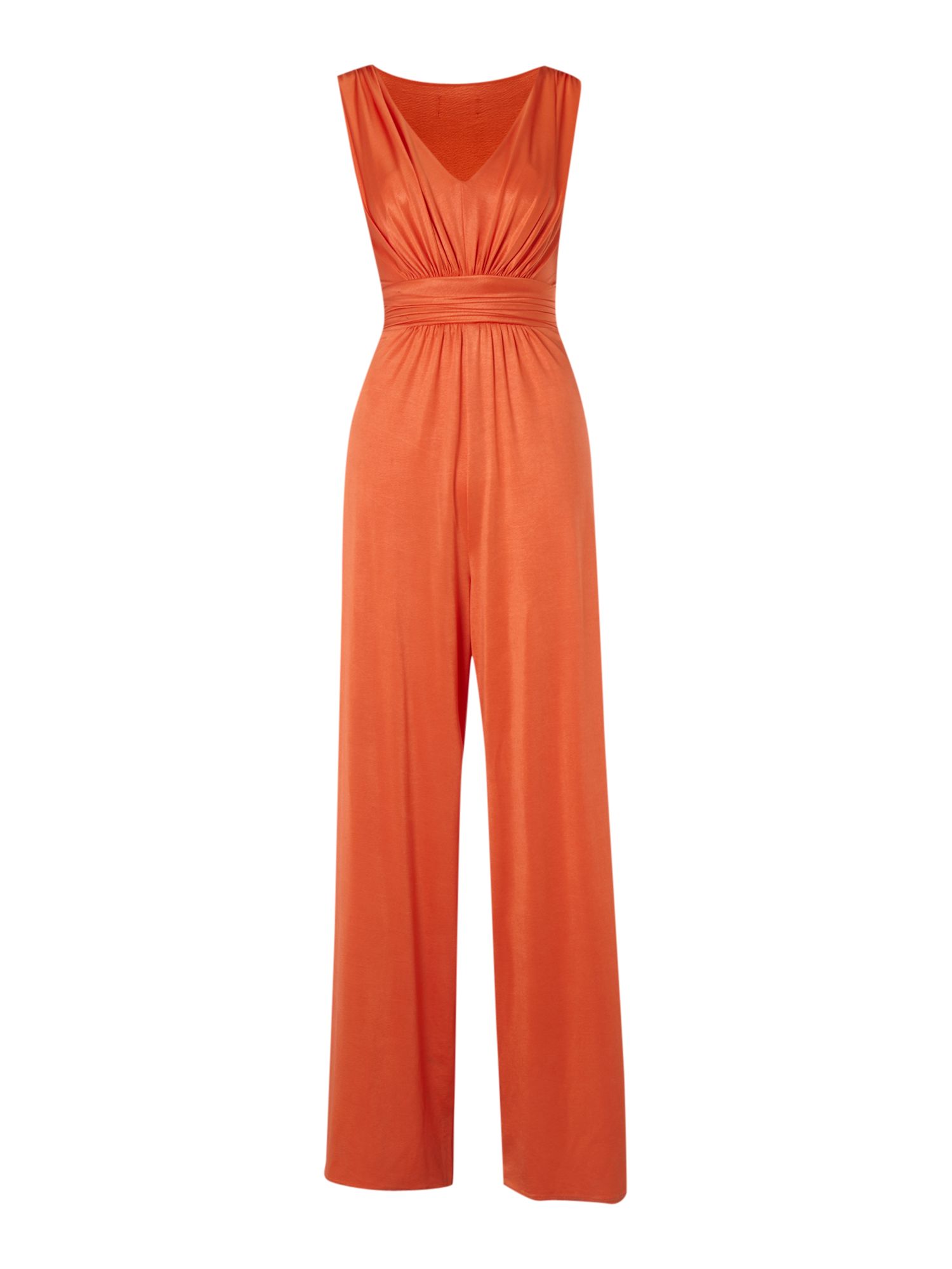Linea Jumpsuit in Orange | Lyst