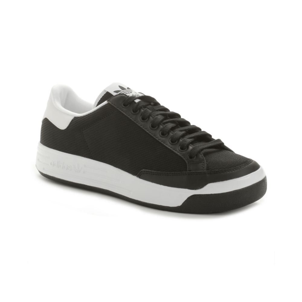 Adidas Rod Laver Sneakers in Black for Men (black/white) | Lyst