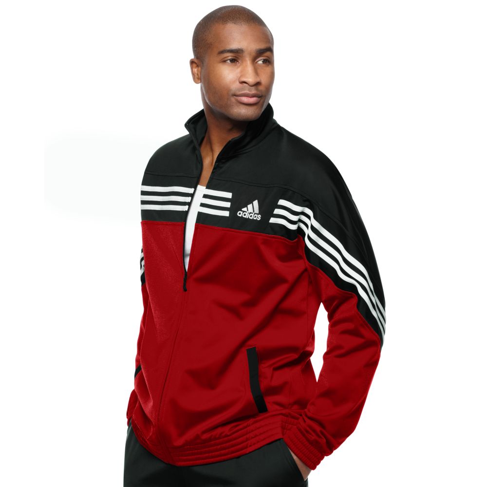 adidas tricot snap track jacket