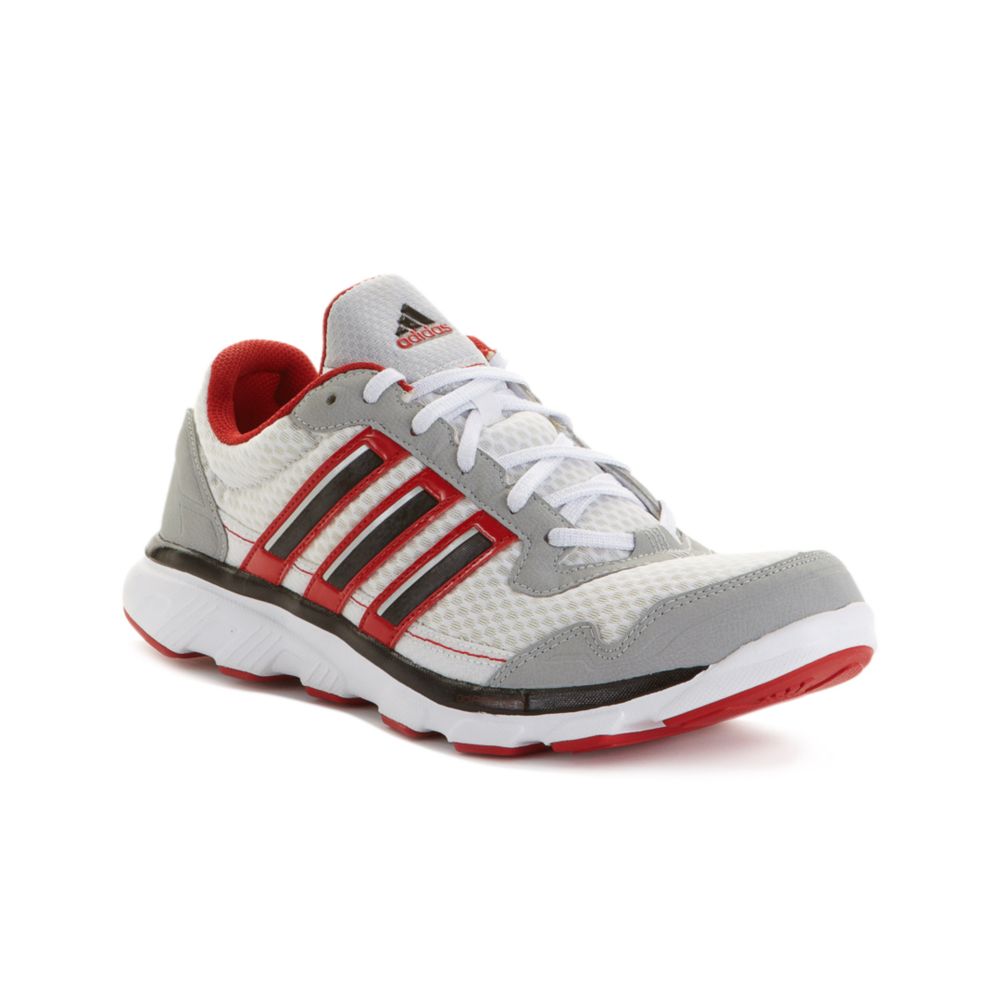 Adidas Flyby Sneakers in White for Men (white/black/red) | Lyst