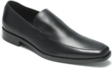 Boss Chesterfield Loafers in Black for Men | Lyst