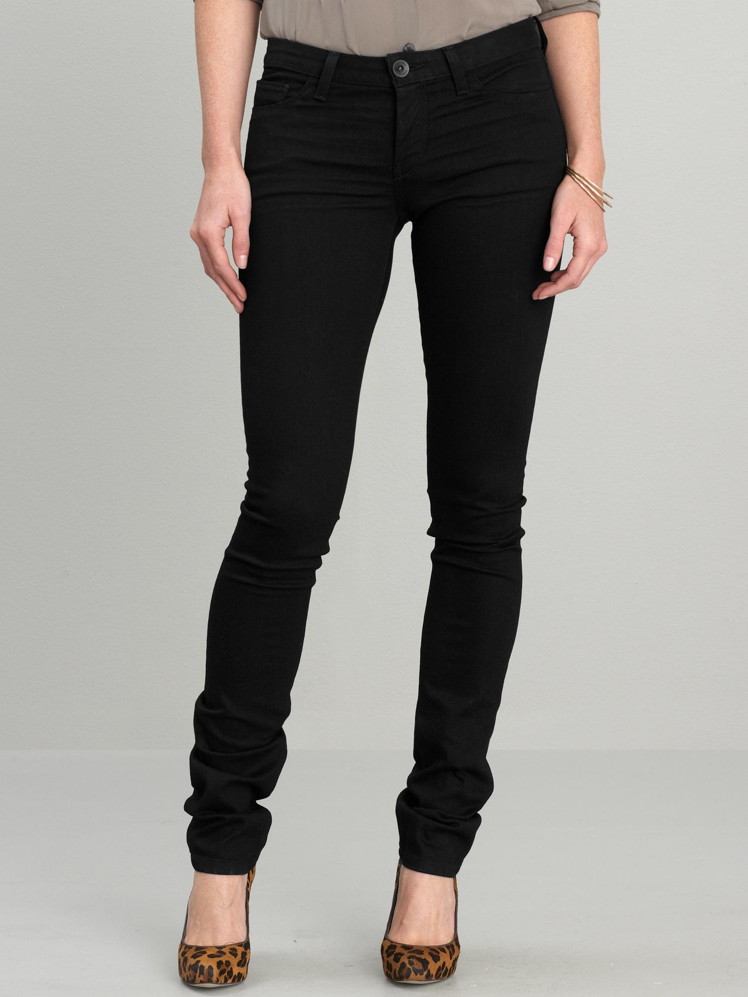 Banana Republic Black Skinny Jean in Black (black denim) | Lyst