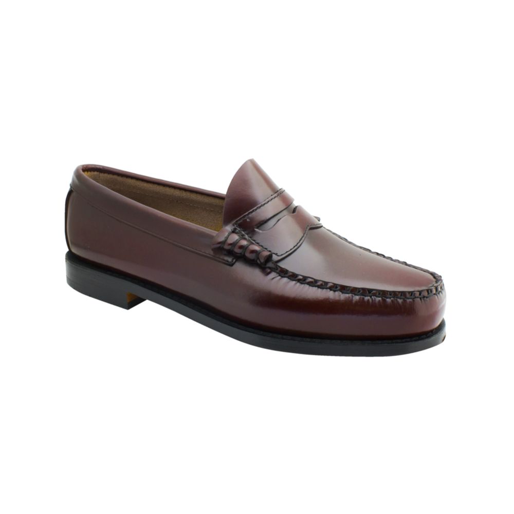 G.h. Bass & Co. Larson Penny Loafers in Brown for Men (burgundy) | Lyst