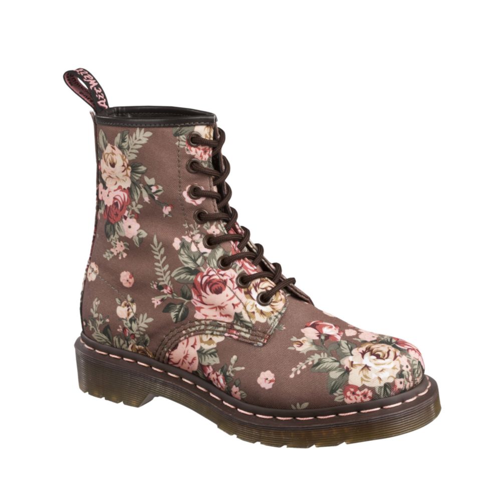 Dr. Martens 8 Eye Boots in Brown (taupe) | Lyst