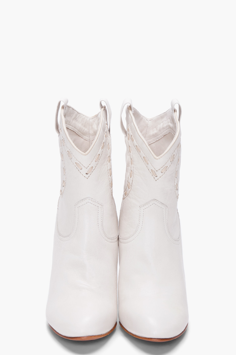 Lyst - Marc jacobs White Cowboy Boot in White