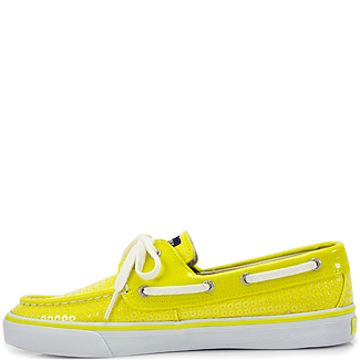 sperry yellow shoes