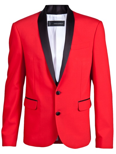 Dsquared² Red Blazer in Red for Men | Lyst