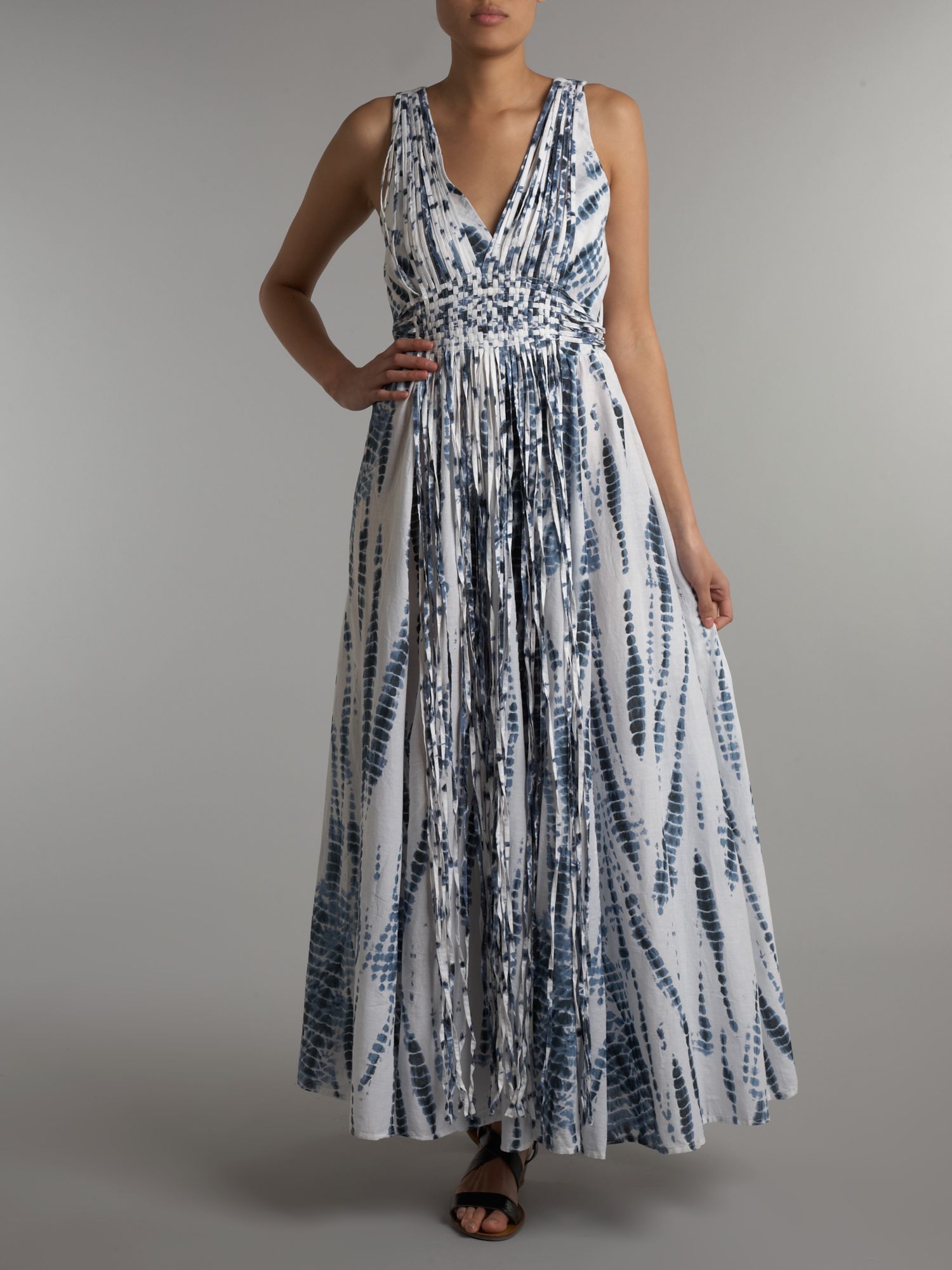 Michael Kors Ties Uk Michael Kors Tie Dye Maxi Dress Online Uk