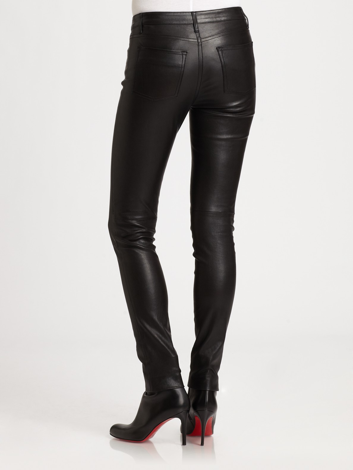 best black leather pants