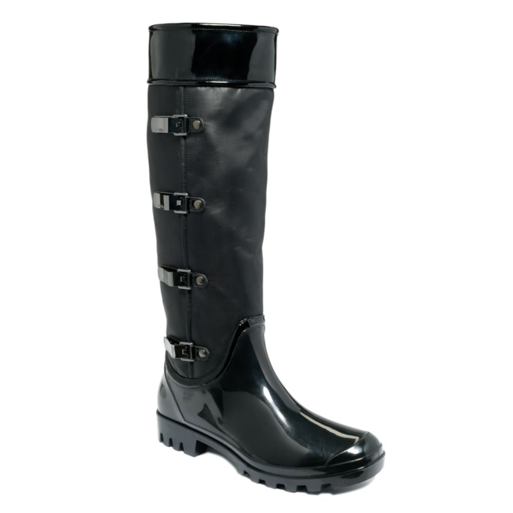 Calvin Klein Ivy Tall Rain Boots in Black | Lyst
