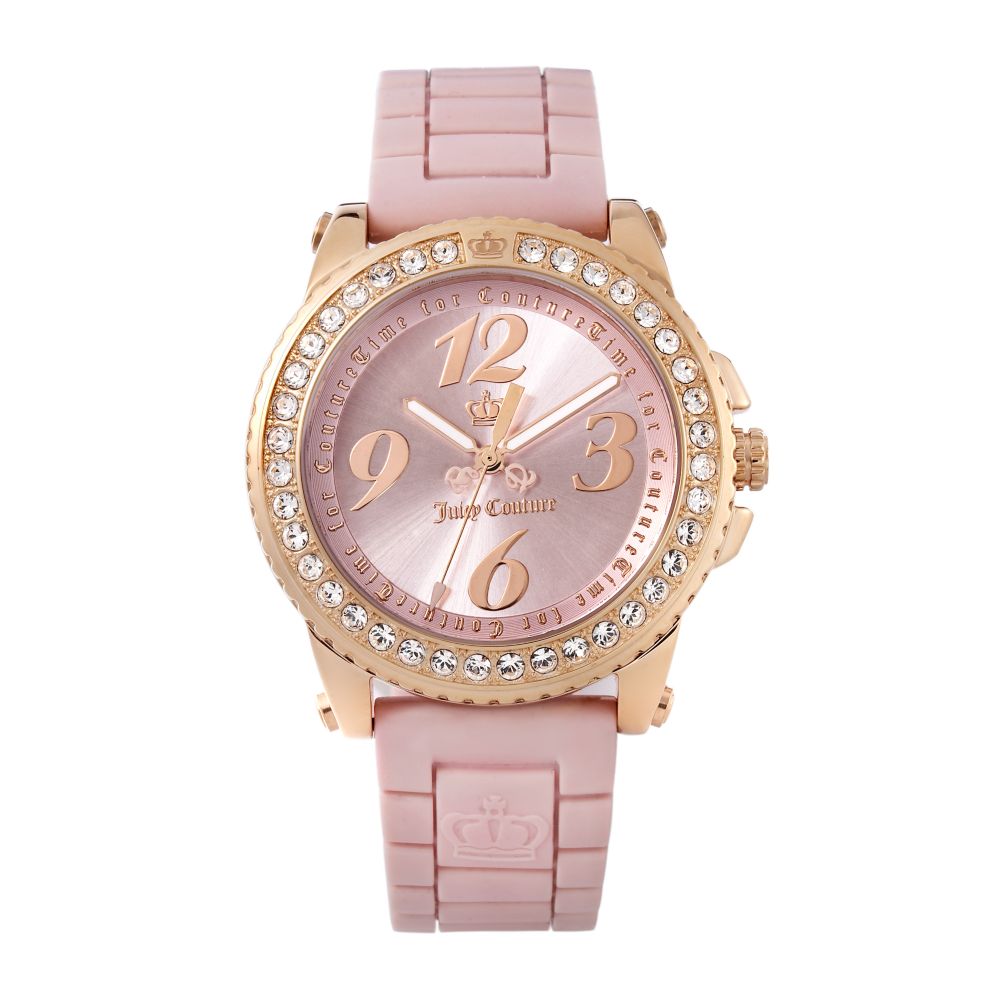 Juicy couture Womens Pedigree Pink Jelly Strap in Pink | Lyst