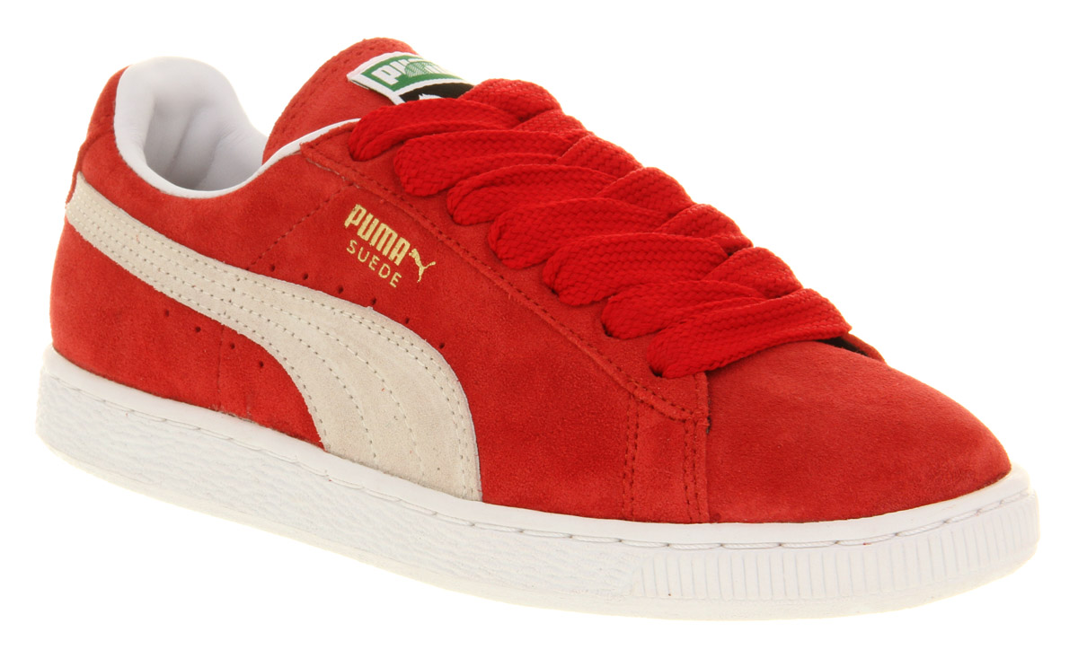 puma suede classic trainers shoes lyst