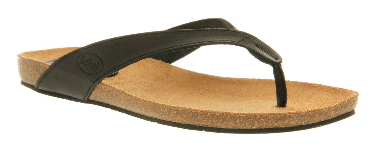 scholl slippers scholl tist toe bar sandal black leather in black lyst scholl slippers scholl tist toe bar sandal black leather in black lyst