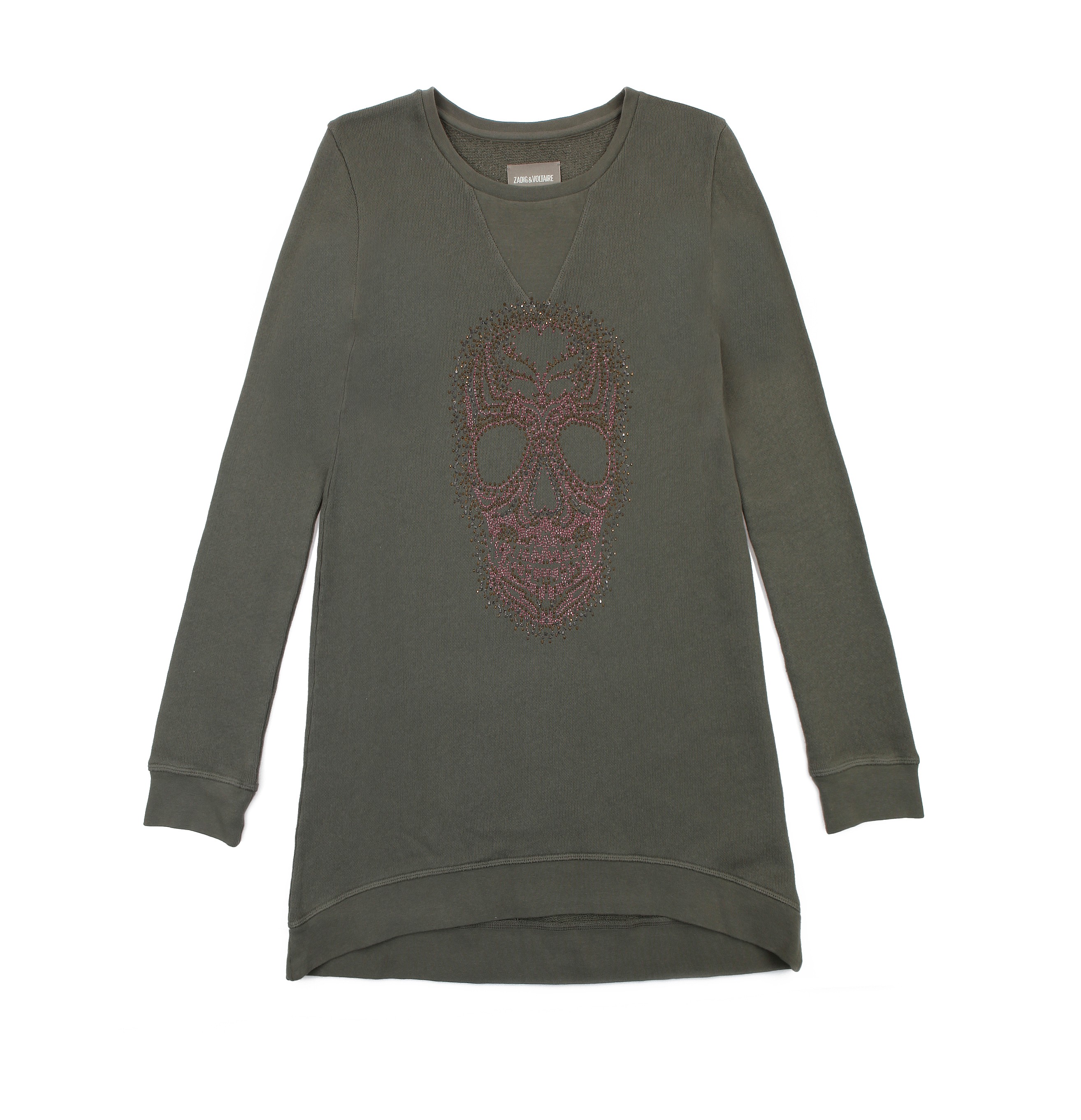 Zadig & Voltaire Sweat Shirt Anael in Gray | Lyst