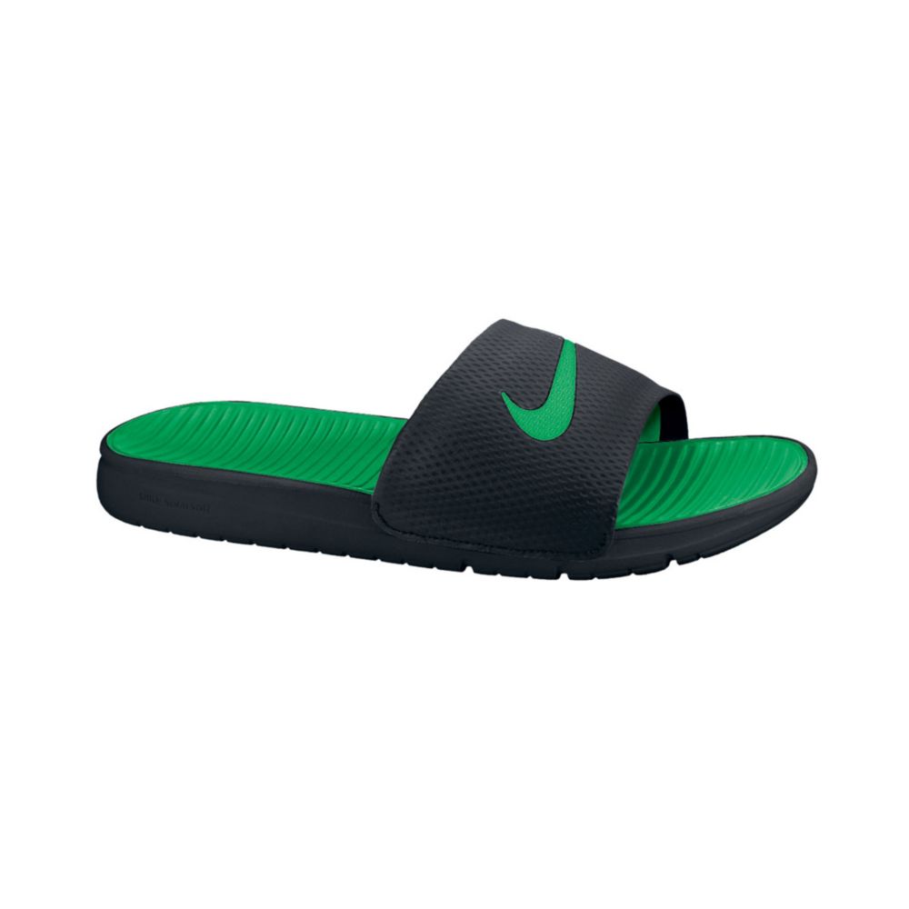 nike black benassi slides