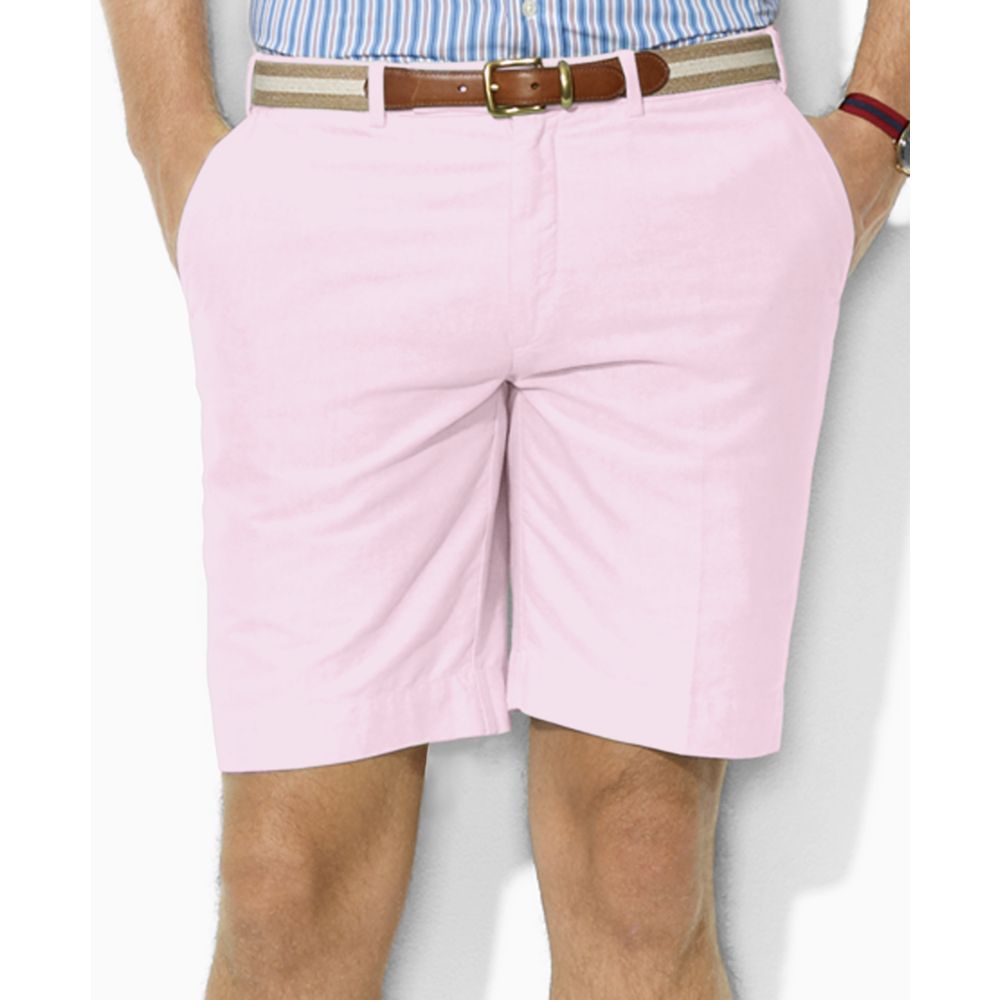 Lyst Ralph Lauren Preppy Oxford Shorts in Pink for Men