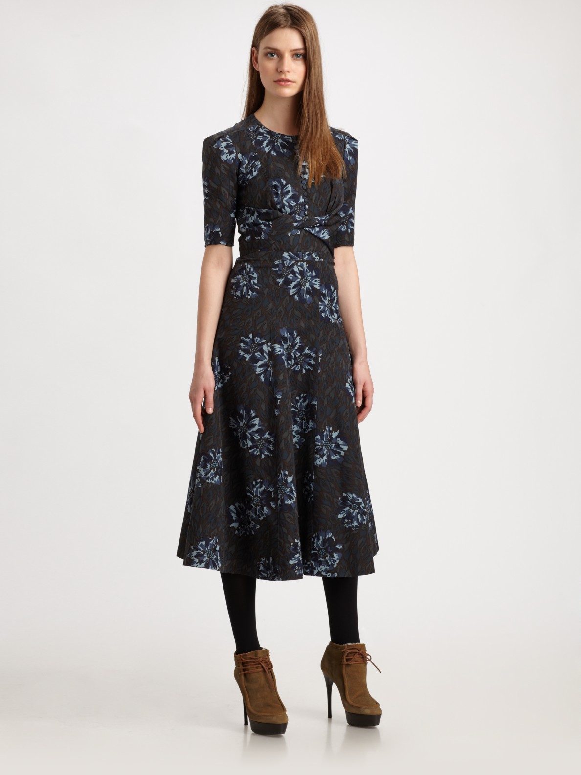burberry pattern dress