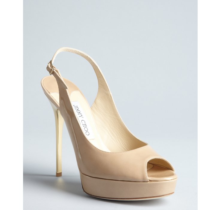 slingback beige