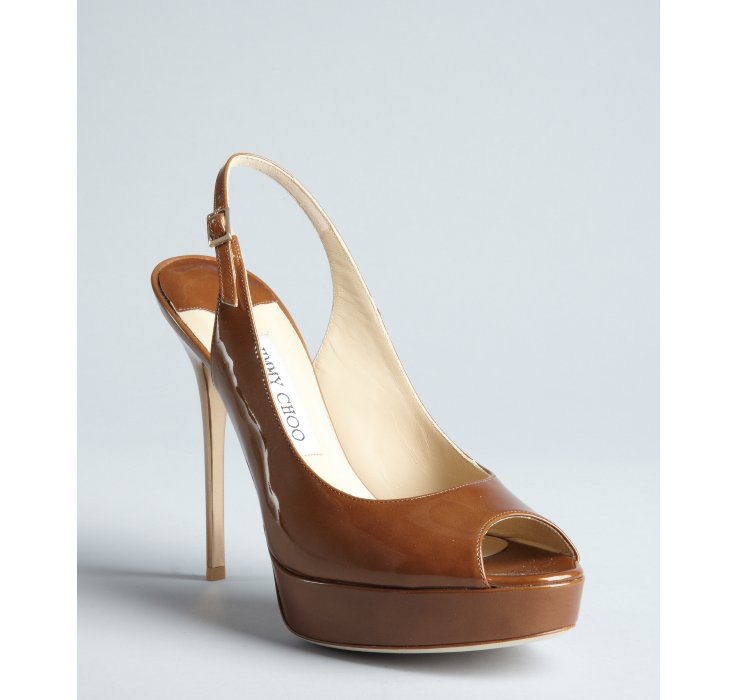 jimmy choo tan heels