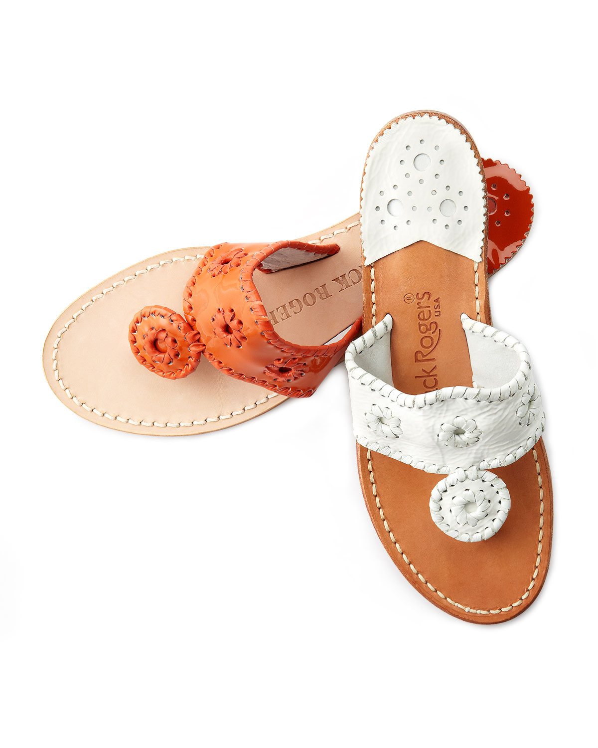 Lyst Jack rogers Southwestern Sandal Key West in White