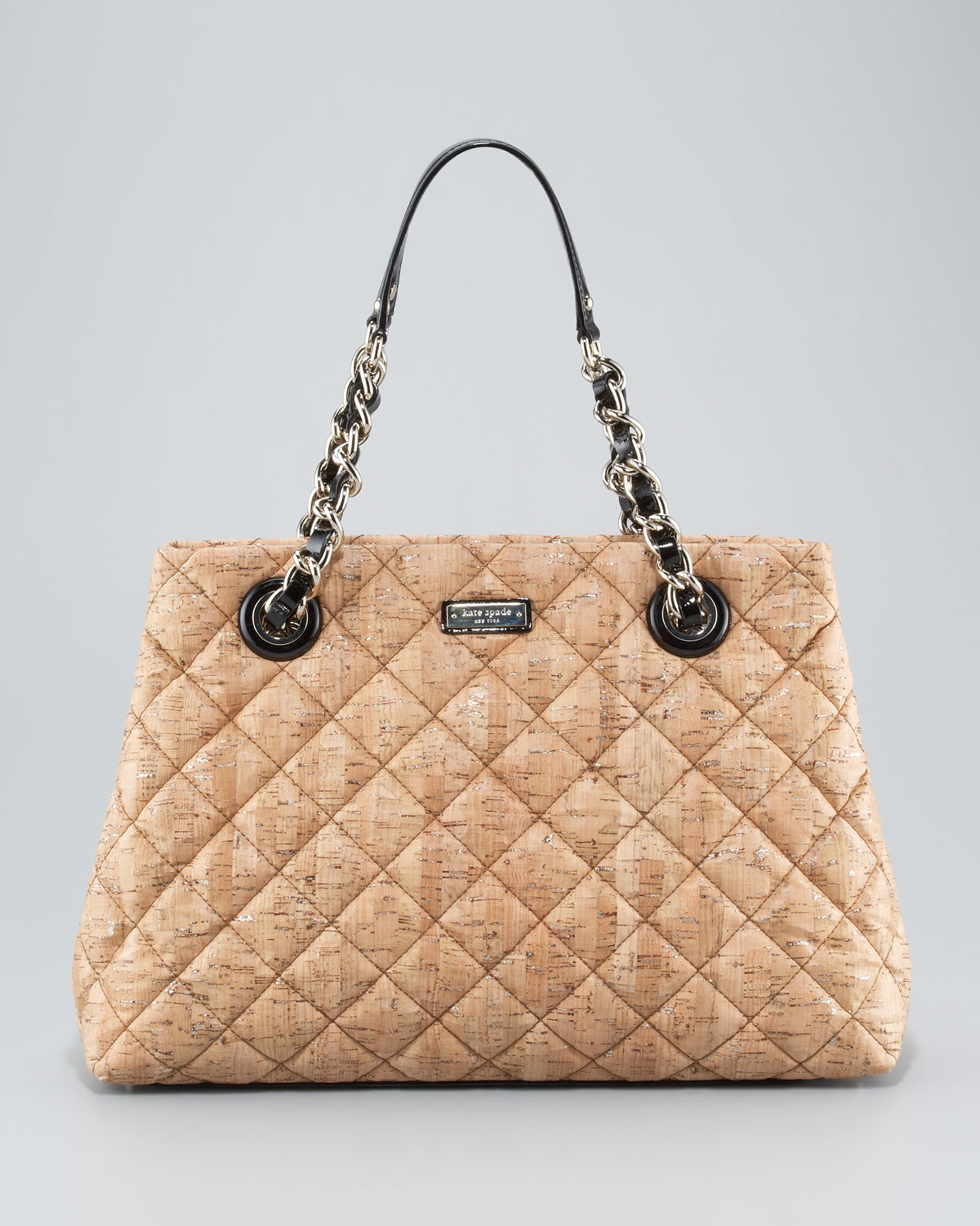 Lyst Kate Spade New York Mne Gold Coast Cork Bag In Natural Gallery