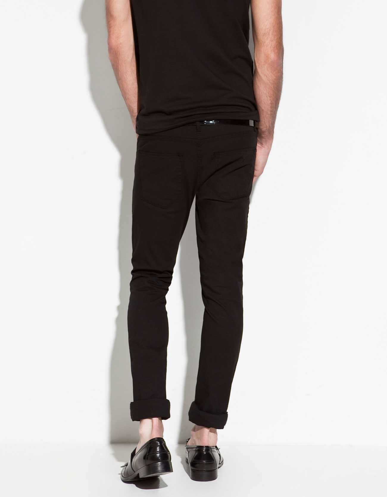 zara black jeans men